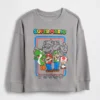 Camiseta con estampado de Super Mario para bebés y niños