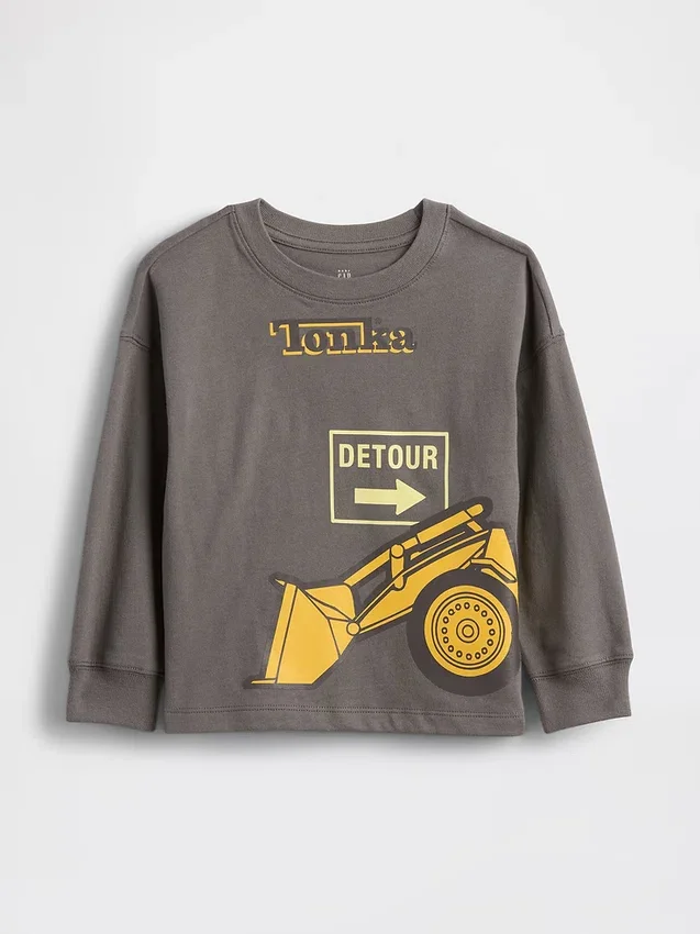 Camiseta con estampado de Tonka para bebés y niños