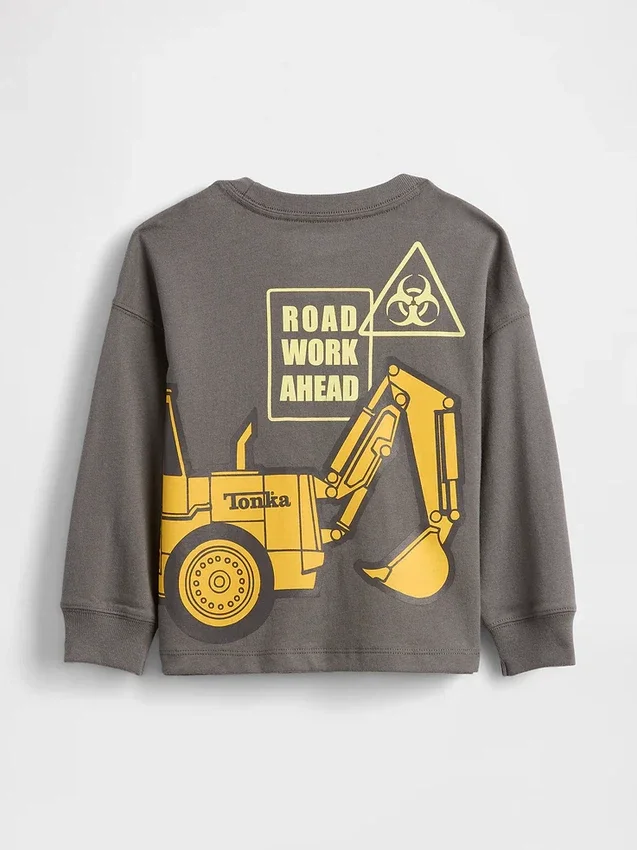 Camiseta con estampado de Tonka para bebés y niños