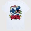 Camiseta con estampado «Doodle» de Black Panther de Marvel para niños pequeños, de pantalones cortos