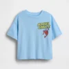 Camiseta con estampado gráfico oversize de Marvel para bebés y niños