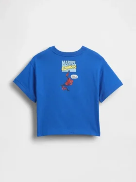 Camiseta con estampado gráfico oversize de Marvel para bebés y niños