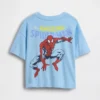 Camiseta con estampado gráfico oversize de Marvel para bebés y niños