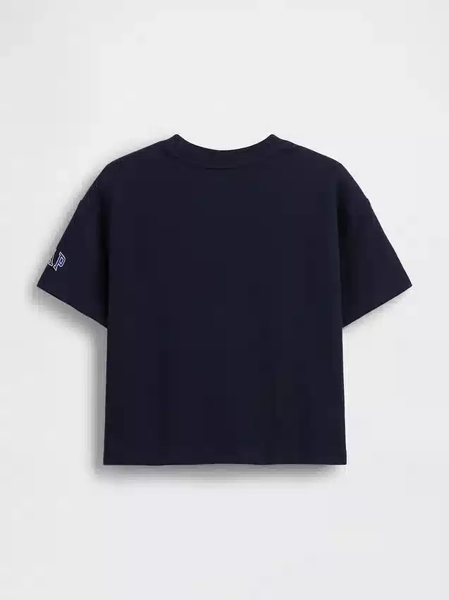 Camiseta con estampado gráfico oversize de Super Mario para niños pequeños