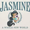 Camiseta con estampado «Jasmine Collegiate» para niños pequeños