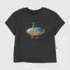Camiseta con estampado «Lets Ride» para niños pequeños