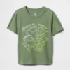 Camiseta con estampado para bebés y niños, combinable
