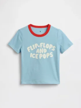 Camiseta con estampado para bebés y niños, combinable
