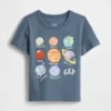 Camiseta con estampado para bebés y niños, combinable