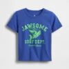 Camiseta con estampado para bebés y niños, combinable