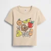 Camiseta con estampado para bebés y niños, combinable