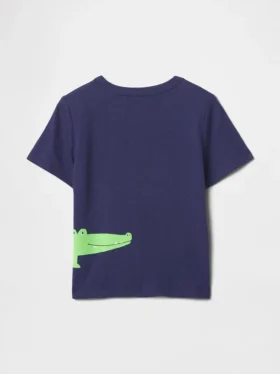Camiseta con estampado para bebés y niños, combinable