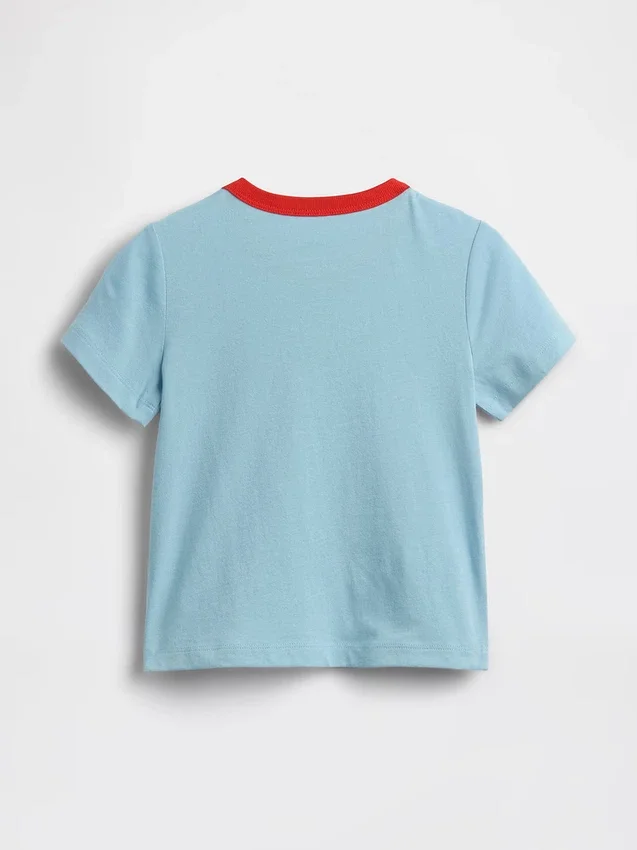 Camiseta con estampado para bebés y niños, combinable