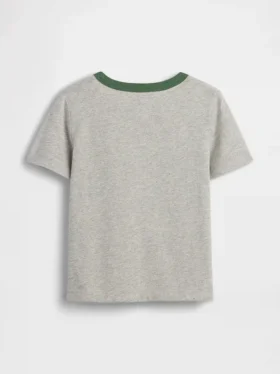 Camiseta con estampado para bebés y niños, combinable