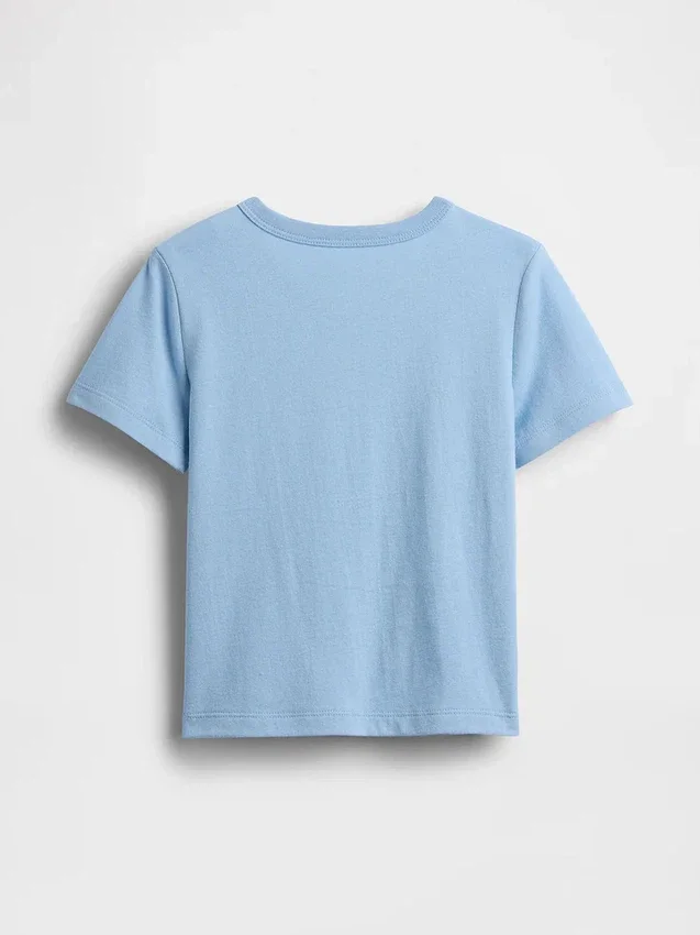 Camiseta con estampado para bebés y niños, combinable