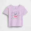 Camiseta con estampado para bebés y niños pequeños, combinable