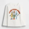 Camiseta con estampado para bebés y niños pequeños, combinable