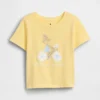Camiseta con estampado para bebés y niños pequeños, combinable