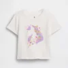 Camiseta con estampado para bebés y niños pequeños, combinable