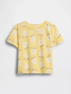 Camiseta con estampado para bebés y niños pequeños, combinable