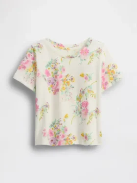 Camiseta con estampado para bebés y niños pequeños, combinable