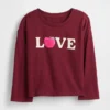 Camiseta con estampado para bebés y niños pequeños, combinable