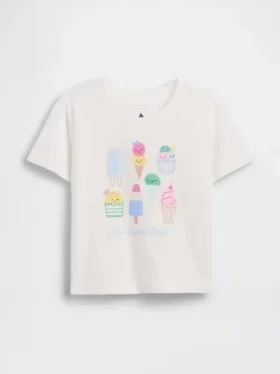 Camiseta con estampado para bebés y niños pequeños, combinable
