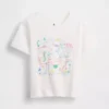 Camiseta con estampado para bebés y niños pequeños, combinable