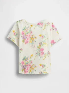 Camiseta con estampado para bebés y niños pequeños, combinable