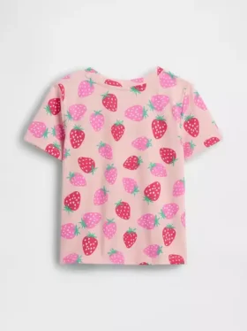 Camiseta con estampado para bebés y niños pequeños, combinable