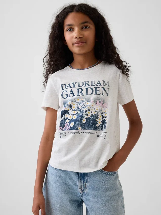 Camiseta con estampado para niños