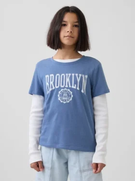 Camiseta con estampado para niños