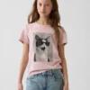 Camiseta con estampado para niños