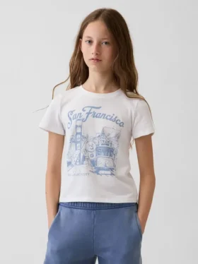 Camiseta con estampado para niños