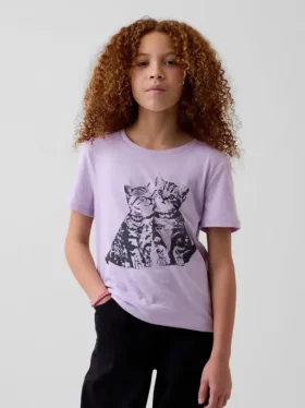 Camiseta con estampado para niños