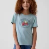 Camiseta con estampado para niños