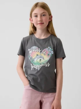 Camiseta con estampado para niños
