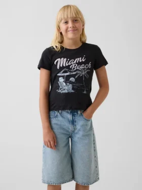 Camiseta con estampado para niños