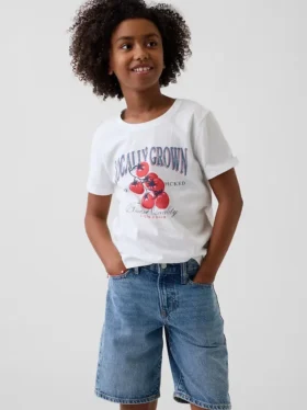 Camiseta con estampado para niños