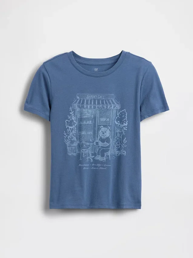 Camiseta con estampado para niños