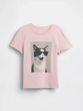Camiseta con estampado para niños