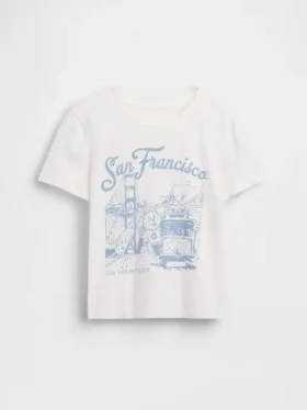 Camiseta con estampado para niños