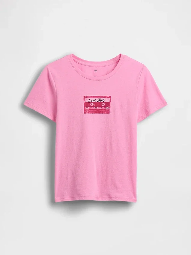 Camiseta con estampado para niños