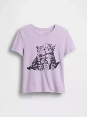 Camiseta con estampado para niños