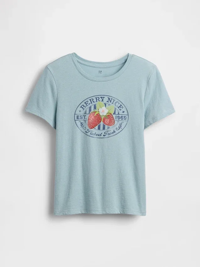 Camiseta con estampado para niños