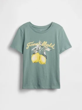 Camiseta con estampado para niños