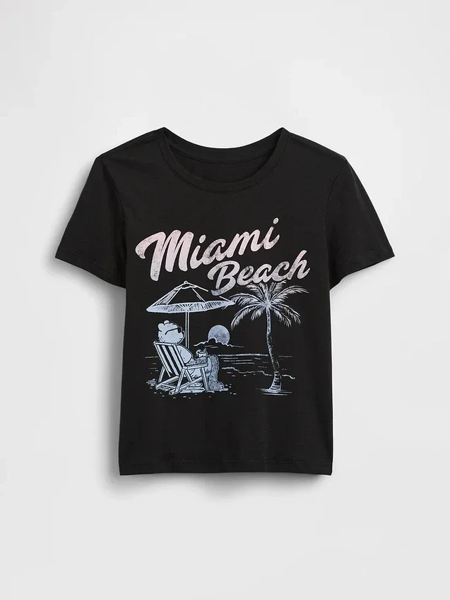 Camiseta con estampado para niños