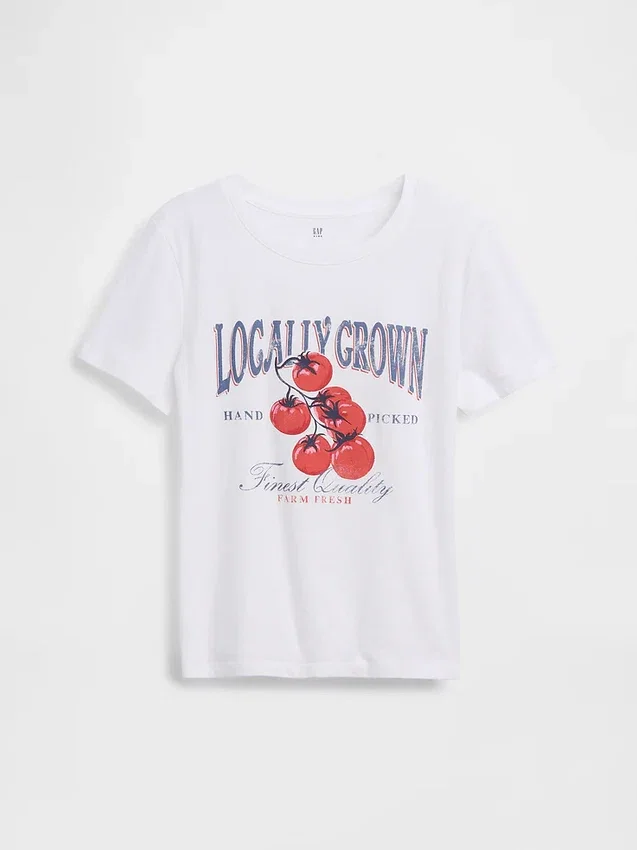 Camiseta con estampado para niños