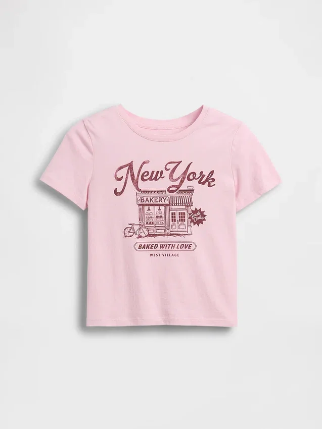 Camiseta con estampado para niños