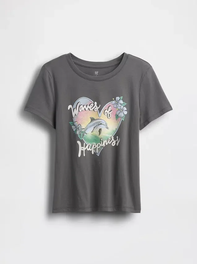 Camiseta con estampado para niños